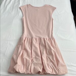 Women’s Soft Pink Sleeveless Bubble Hem Dress